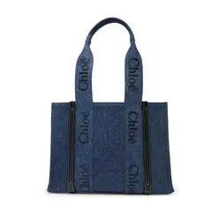 끌로에 데님 우디 토트백 24040837