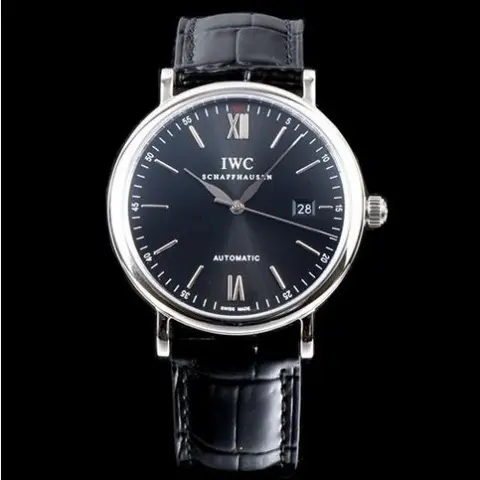 IWC 아이더블유씨 베스트 추천 아이템 인기잇는 포르투피노 150주년 에디션 한정판 2 남성용시계 40mm 블랙다이얼 iwc0385 명품 - 명품하우스