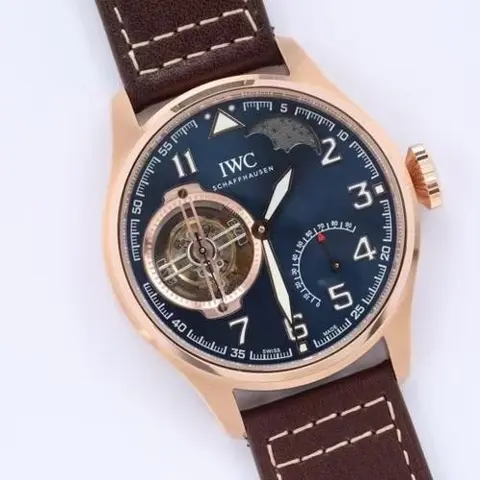 IWC 2022 아이더블유씨 빅파일럿 워치 항렷 투르비옹 어린왕자 에디션 18K 골드 워치 IWC 명품 - 명품하우스