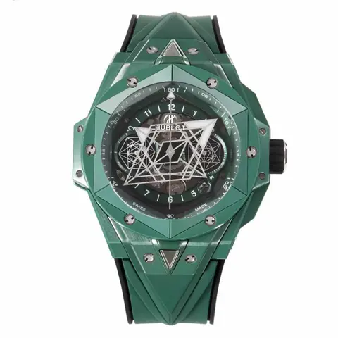 위블로 위블로 빅뱅 상블루 그린컬러 시계 45MM 명품 - 명품하우스