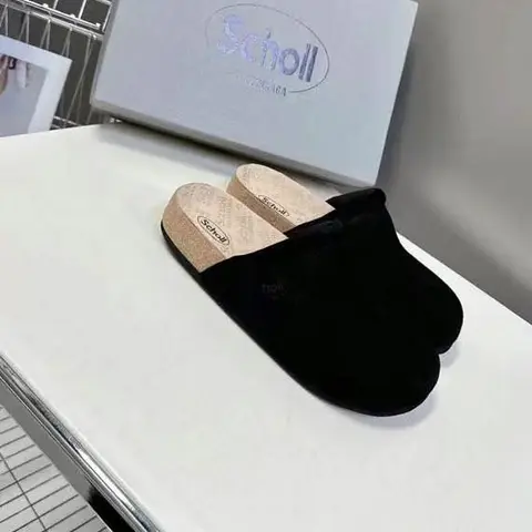 발렌시아가 발렌시아가 2025 scholl 스웨이드 샌들 명품 - 명품하우스