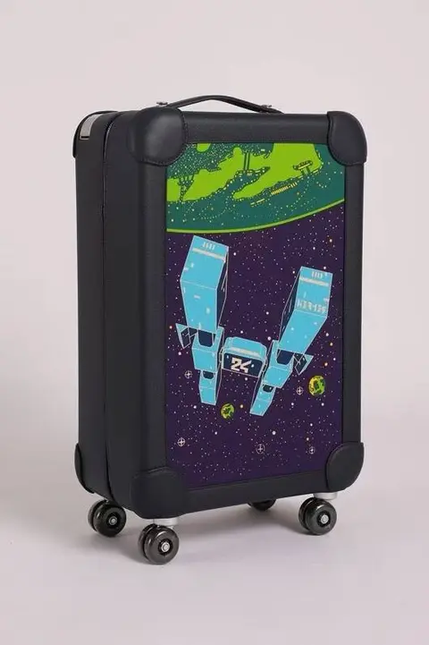 에르메스 에르메스 2025 R.M.S Cabin Suitcase 유니버스 프린팅 기내용 캐리어 여행가방 명품 - 명품하우스