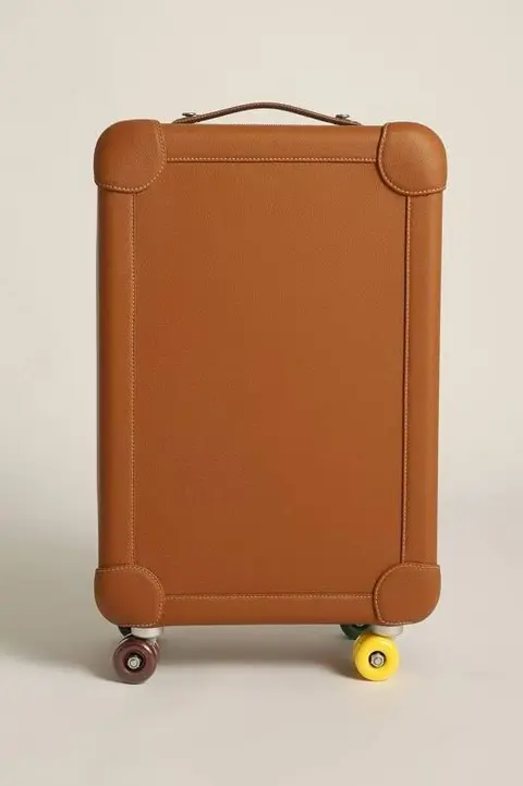 에르메스 에르메스 2025 R.M.S Cabin Suitcase 카멜 브라운컬러 기내용 기내용 캐리어 여행가방 명품 - 명품하우스