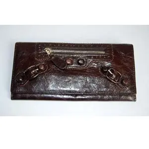 발렌시아가 Wallet 09002 dark Brown 명품 - 명품하우스