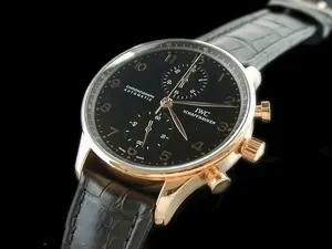 IWC Portuguese 블랙다이얼 골드에디션 명품 - 명품하우스