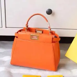 펜디 펜디 피카부 미니 백 Orange 명품 - 명품하우스