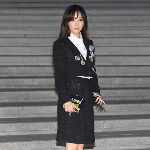 샤넬 샤넬 트위드 투피스 정려원 착용 제품 명품 - 명품하우스