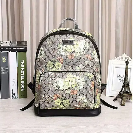 구찌 구찌 Garden canvas backpack 명품 - 명품하우스