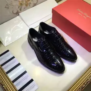 페라가모 Men's Leather Shoes 161019 3 명품 - 명품하우스