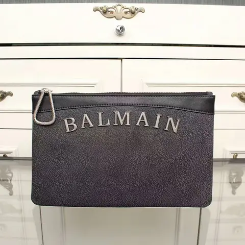 발망 BALMAIN 레터 클러치, 금속 글자가 만든 존재감