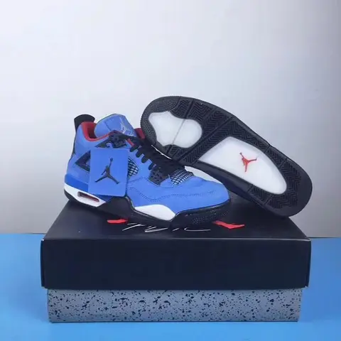 나이키 나이키 Travis Scott Jordan 4 Retro 명품 - 명품하우스