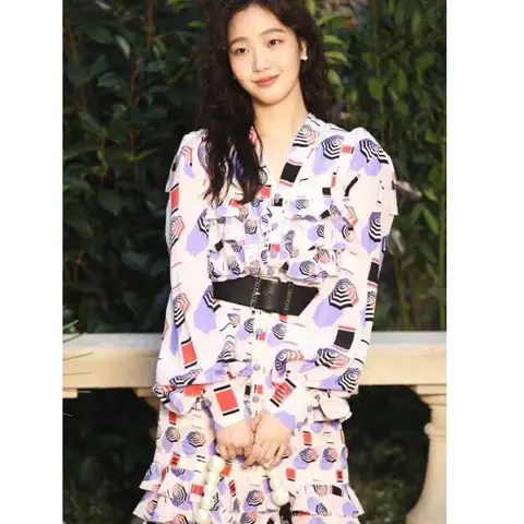 샤넬 샤넬 플라워 실크 블라우스 19051330 명품 - 명품하우스