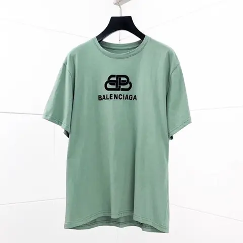 발렌시아가 발렌시아가 남녀공용 로고 티셔츠 19071235 명품 - 명품하우스