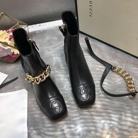 구찌 구찌 레더 부츠 19120241 명품 - 명품하우스