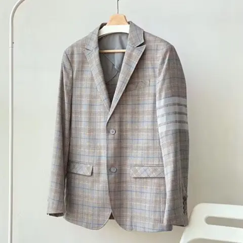 톰 브라운 톰브라운 남/여 울 체크 블레이져 20040734 명품 - 명품하우스