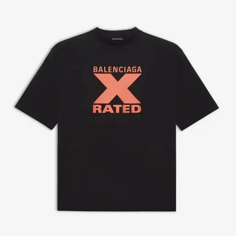발렌시아가 발렌시아가 남/여 X Rated 티셔츠 20050736 명품 - 명품하우스