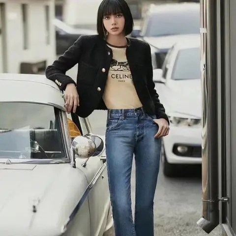 셀린느 셀린느 남/여 프린팅 하프 티셔츠 21020331 명품 - 명품하우스