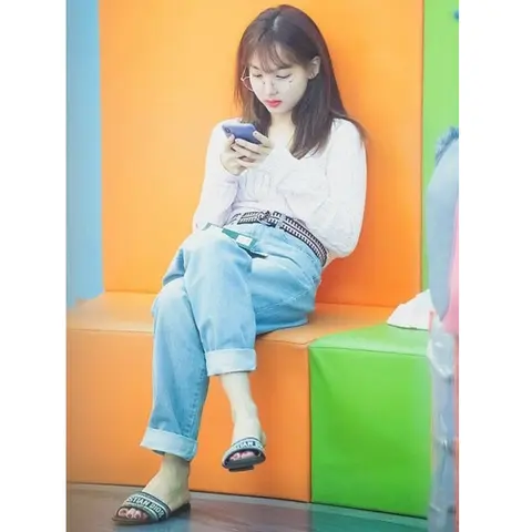 디올 디올 디웨이 자수 코튼 뮬 21060132 명품 - 명품하우스