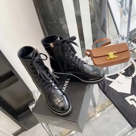 샤넬 샤넬 로고 첼시 부츠 21090739 명품 - 명품하우스