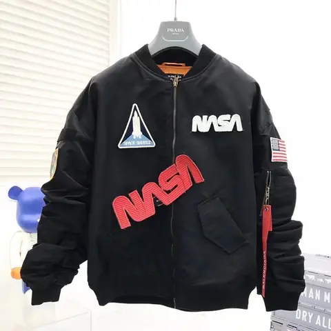 발렌시아가 발렌시아가 남/여 NASA 항공 오버사이즈 점퍼 21092834 명품 - 명품하우스