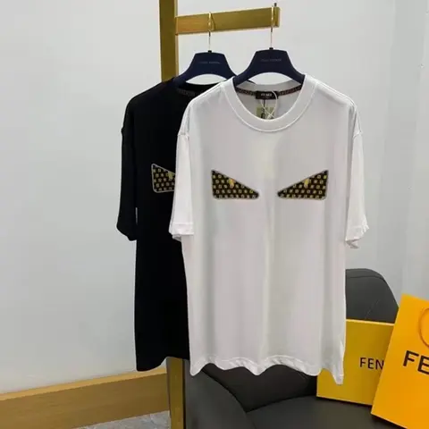 펜디 펜디 남/여 몬스터 로고 티셔츠 22051038 명품 - 명품하우스