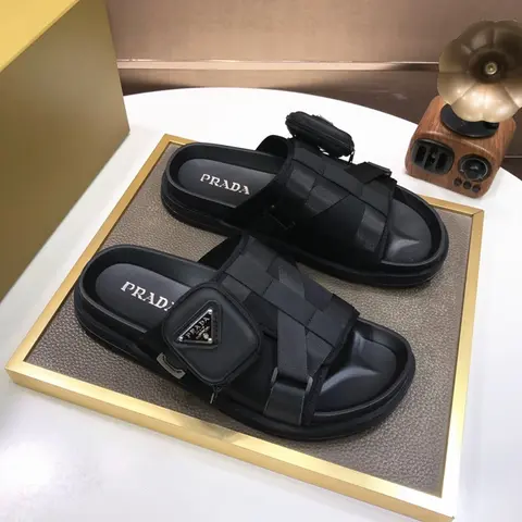 프라다 프라다 로고 포켓 샌들 22061541 명품 - 명품하우스
