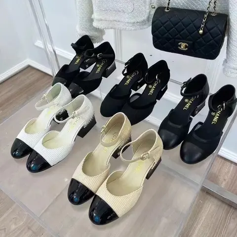 샤넬 샤넬 로고 메리제인 슈즈 22091749 명품 - 명품하우스