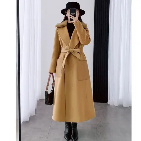 펜디 펜디 캐시미어 밍크 퍼 코트 22121736 명품 - 명품하우스