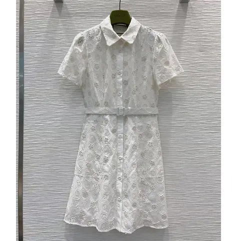 구찌 구찌 GG 로고 펀칭 드레스 23063037 명품 - 명품하우스