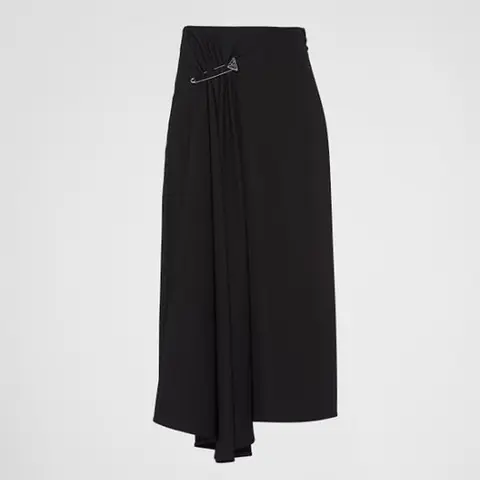 프라다 프라다 Cady midi skirt 23101539 명품 - 명품하우스