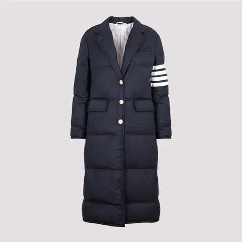 톰 브라운 톰브라운 Wool Back Tab Overcoat FOD070X.00626 415 NAVY 명품 - 명품하우스
