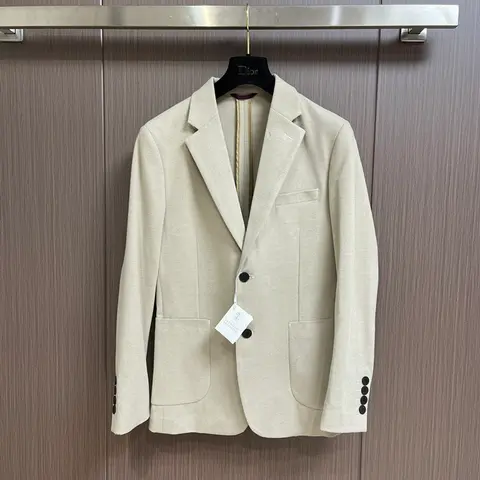 브루넬로 쿠치넬리 브루넬로 쿠치넬리 싱글 브레스티드 블레이저 23122730 명품 - 명품하우스