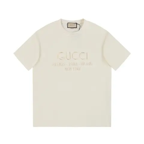 구찌 구찌 COTTON JERSEY T SHIRT 616036 XJFZA 9091 명품 - 명품하우스