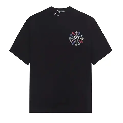 크롬하츠 크롬하츠 남/여 로고 하프 티셔츠 24050835 명품 - 명품하우스