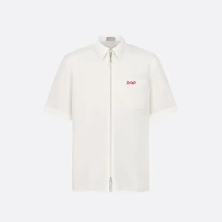 디올 디올 DIOR AND PARLEY 반소매 지퍼 셔츠 483C564A5808 C030 명품 - 명품하우스
