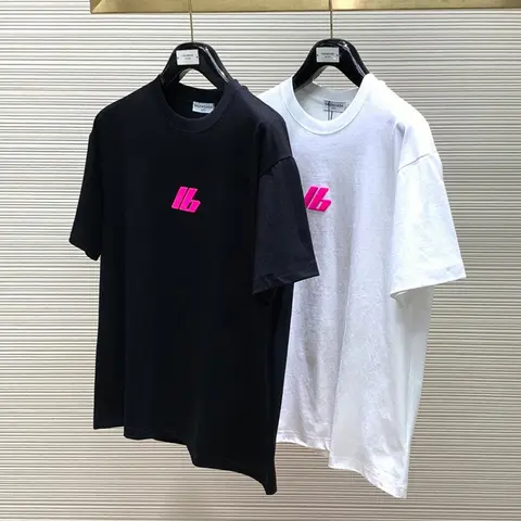 발렌시아가 발렌시아가 남/여 로고 티셔츠 2407236 명품 - 명품하우스