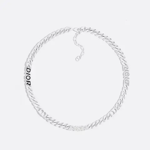디올 디올 Dior Italic 체인 링크 목걸이 N2805HOMMT D004 명품 - 명품하우스