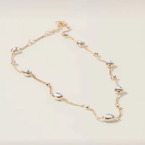 미우미우 미우미우 Metal bracelet with crystals 5IB559 2CR5 F0NXA 명품 - 명품하우스