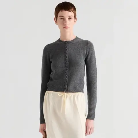 프라다 프라다 buttoned cashmere cardigan P25N16SOOO15O5 명품 - 명품하우스