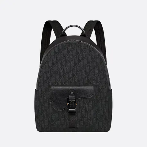 디올 디올 SADDLE 지퍼 백팩 1ADBA212YKS H03E 명품 - 명품하우스