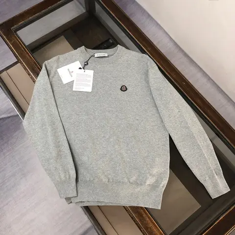 몽클레어 몽클레어 로고 패치 코튼 스웨트셔츠 K10918G00073809KR999 명품 - 명품하우스