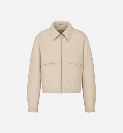 디올 디올 Couture Zipped Jacket Beige Lambskin 명품 - 명품하우스