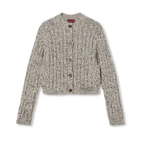 구찌 구찌 Chunky rib wool cardigan 810304 XKEFN 2455 명품 - 명품하우스