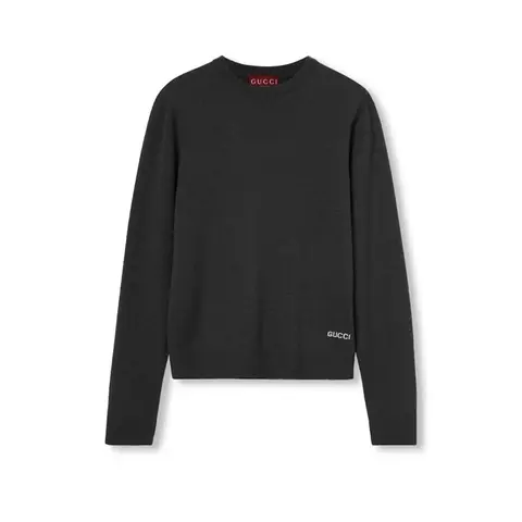 구찌 구찌 Silk cotton sweater with intarsia 819421 XKD2A 1423 명품 - 명품하우스