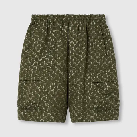 구찌 구찌 Cotton jacquard shorts with GG Shadow 804980 명품 - 명품하우스
