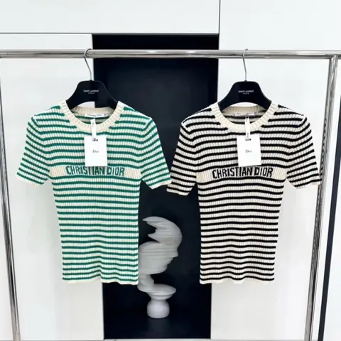 디올 디올 리비에라 반소매 스웨터 [2컬러] 444S15AM779 명품 - 명품하우스