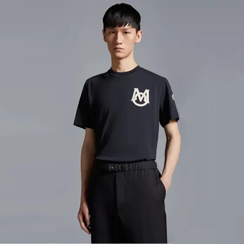 몽클레어 몽클레어 Monogram Cotton T Shirt J20918C000218390T999 명품 - 명품하우스