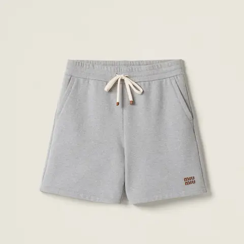 미우미우 미우미우 Cotton fleece Bermudas MJP338 13UK F0031 S OOO 명품 - 명품하우스