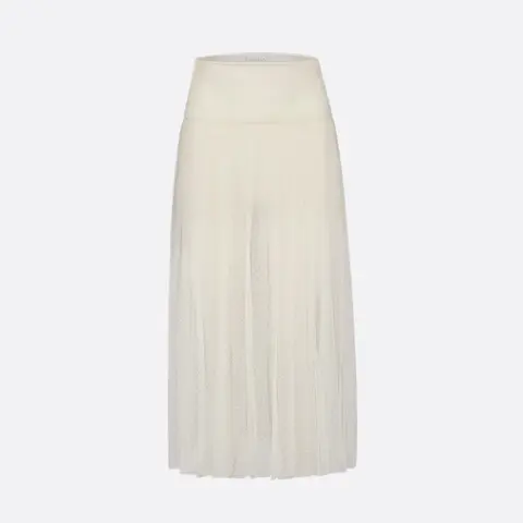 디올 디올 플루메티 튤 미드 플리츠 스커트 841J50A8810 X0300 명품 - 명품하우스