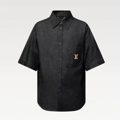 루이비통 루이비통 Short Sleeved Chambray Shirt 1AHVW4 명품 - 명품하우스